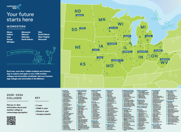 Midwest Regional Map