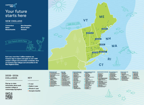 New England Regional Map