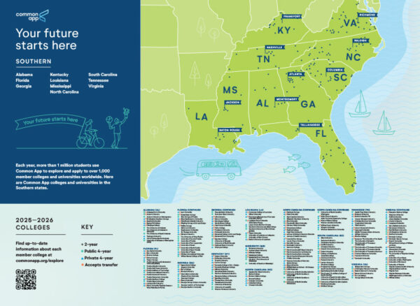 Southern Regional Map